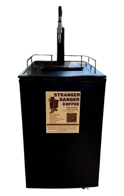 Mobile coffee kegerator
